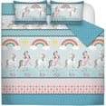 thumbnail image 2 of Safdie & Co. Courtepointe 2PC Ens T Arc-En-Ciel, 2 of 3