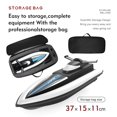 thumbnail image 1 of Bateau de Course Bateau Électrique Rc Étanche 2,4 g Bateau Télécommandé pour Enfants hors-Bord 4 Canaux Bateau de Course Haute Vitesse Bateau Rc Électrique Rechargeable, 1 of 8