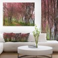 thumbnail image 1 of Sakura Pink Flowers in Thailand - Landscape Canvas Art Print, 1 of 1