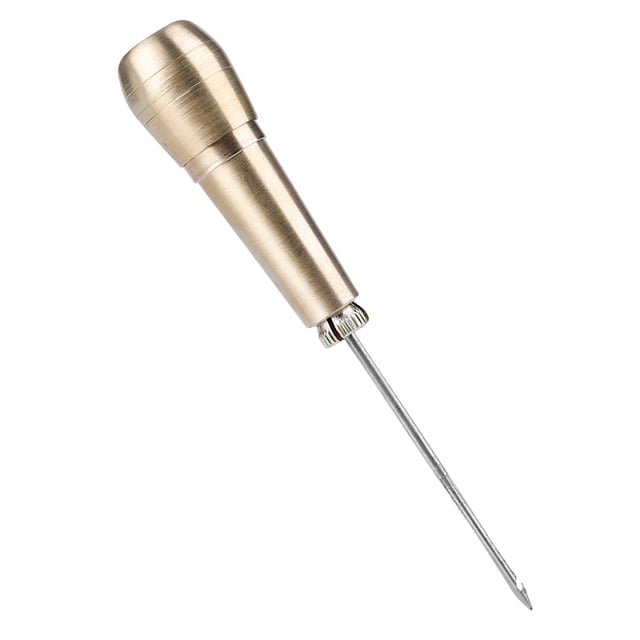 3 Needle Copper Handle Sewing Awl Leather Shoe Repair Tool, Leather Shoe Repair Tool for Hand Tools Shoes and Repair