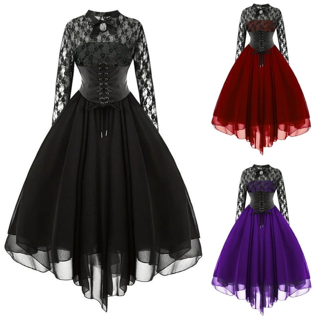 Robes pour Femmes en Dentelle à Épaules Dénudées à Bretelles à Manches Courtes Robe de Fête Robe Cocktail Robe de Bal Robe Vintage de Plage pour Femmes 2022