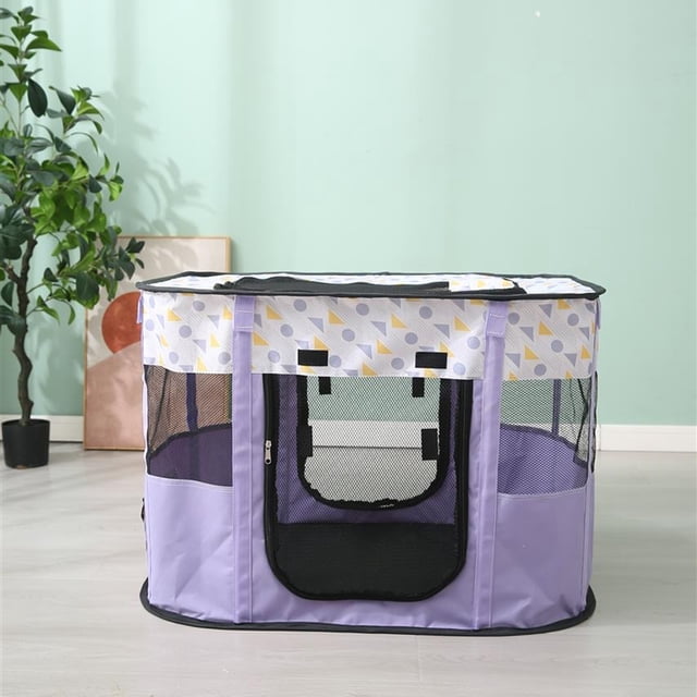 ZBH Portable, Collapsible, Pop Up Travel Pet Kennel, Cage Pet Delivery Room Suitable for Dogs/Cats/Rabbits/Pets