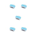 thumbnail image 3 of crativent Wall Charger 3 Port Universal Lightweight Compact USB Power Adapter Phone Charging Cell Cameras MP3 Gift Mobile Blue 5Set, 3 of 6