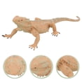thumbnail image 2 of Bearded Dragon Figurine Realistic Plastic Lizard Reptile Figurine Educational Prop, 2 of 8