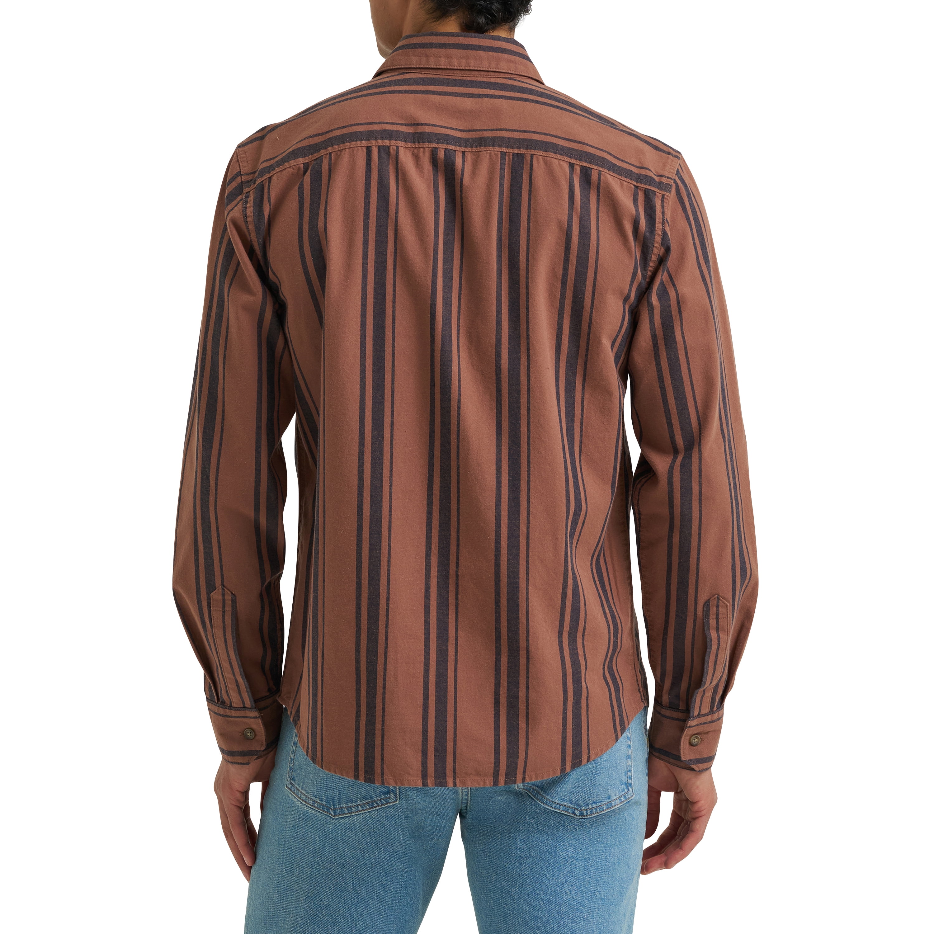 Chemise tissée haut de gamme à manches longues Wrangler® à motif