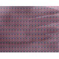thumbnail image 5 of oneOone Tissu Georgette Viscose Triangle Géométrique Tissu de Décoration Imprimé BTY 42 Pouces Wide, 5 of 5
