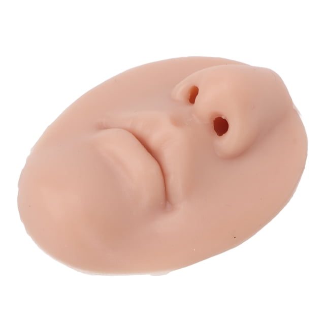 3pcs Silicone Nose Model Imitation Human Nose Design with Mouth, Small Size for Novice Piercers or Medical Students, Suitable for Noseand Nose Nail Practice, Best Gift, Food Grade