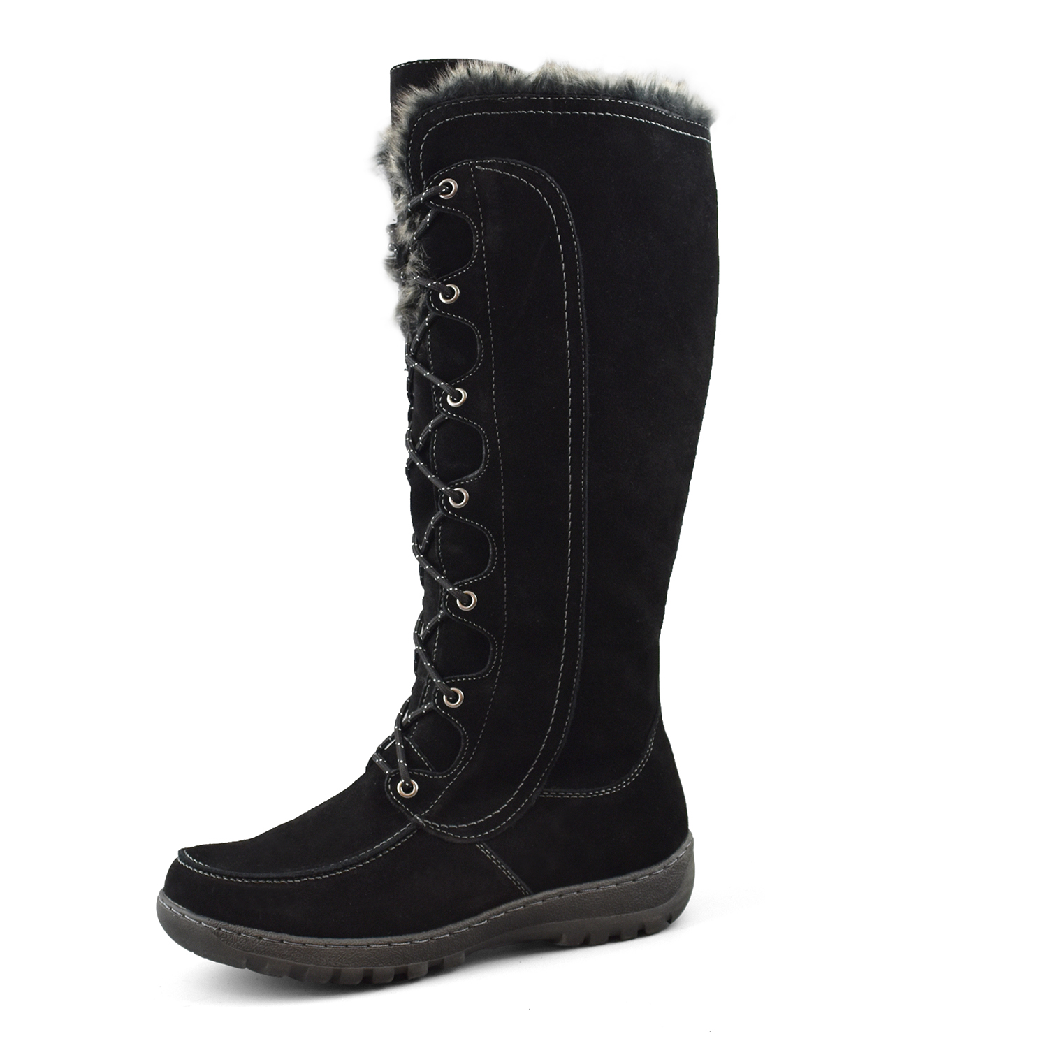Comfy Moda Bottes d'Hiver pour Femmes Warsaw avec Doublure en Fourrure et 3M Thinsulate