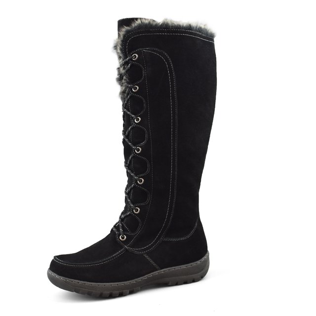 Comfy Moda Bottes d'Hiver pour Femmes Warsaw avec Doublure en Fourrure et 3M Thinsulate