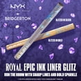 thumbnail image 2 of NYX Professional Makeup Ligneur royal glitz Bridgerton, 2 of 8