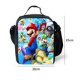 thumbnail image 2 of Portable Super Mario Bros Print Lunch Box Lunch Bag Crossbody Bag Messenger Bag, 2 of 4
