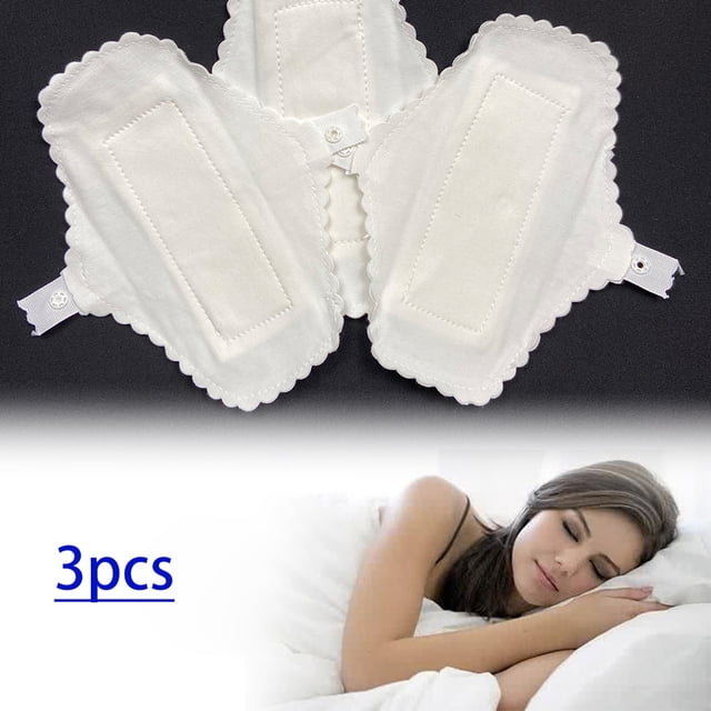 3 Pcs Serviettes Minces Réutilisables en Coton Serviettes Hygiéniques en Tissu Douces Serviette Lavable Protège-Dessous Imperméables Hygiène Féminine
