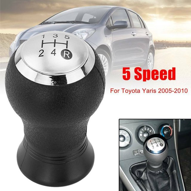 5 Speed For Toyota Yaris Auris Corolla 2005 - 2010 Gear Shift Knob Handball