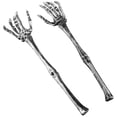 thumbnail image 1 of OULII 1 Pair Plastic  Skeleton Arm Stake Silver 12.6X3.1in For  Skeleton Animals, 1 of 8