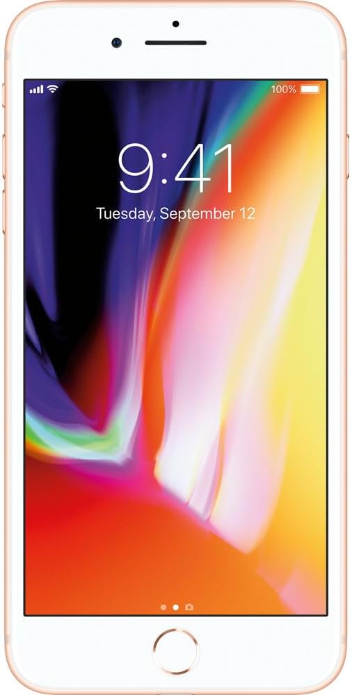 Refurbished Apple iPhone 8 Plus - 256GB – Gold – 12MP Dual Rear