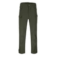 thumbnail image 2 of Pantalon Décontracté pour Homme, Cargo Extensible, Pantalon d'Extérieur, Coupe Ajustée, Vêtement de Travail, Léger, pour la Randonnée, le Voyage, l'Usage Quotidien, 2 of 7