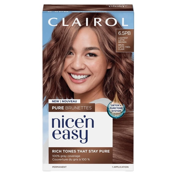Clairol Nice'N Easy Pure Brunettes Permanent Hair Dye