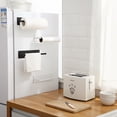 thumbnail image 3 of Support Distributeur d'Essuie-tout en Acier Inoxydable pour Cuisine et Salle de Bain, Support Mural pour Réfrigérateur et Armoire, Rangement Pratique, 3 of 3