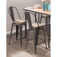 thumbnail image 3 of Oregon Industrial Counter Stool by LumiSource, 3 of 9