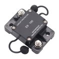thumbnail image 2 of Amdohai Disjoncteur à Fusible 32V/100A Étanche IP67 Réinitialisation Automatique pour Audio de Voiture Marine, 2 of 8