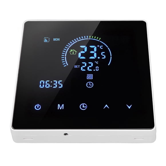 Smart Programmable Digital Touch Screen Thermostat Wall Mounted Heating Compatible Tuya 3500W AC90 240V