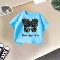 thumbnail image 5 of FhsagQ The 7th Of July Fille Enfant Mignonne Graphique Col Rond Manches Courtes Tee Été Décontracté T-Shirt Petite Fille The 7th Of July T-Shirts Taille 6/7 Fillette T-Shirts d'Été 4T Ensembles Bleu 11-12 Ans, 5 of 5