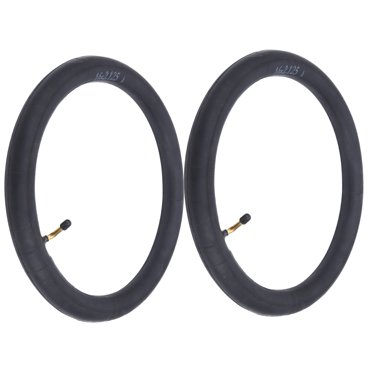 Inner Tube Replacement, Inner Tube W/Valve Butyl Rubber Black Heat Resistance 2Pcs Bicycle Tire Tube, For Mountain Bikes Folding Bike Folding Bicycle Road Bikes