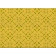 thumbnail image 1 of Ahgly Company Tapis d'Intérieur Rectangulaire Transitionnel Jaune Lavable à la Machine, 2 Pieds x 3 Pieds, 1 of 7