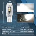 thumbnail image 2 of 1pcs T10 Led Bulb Car Signal Lamp Clearance Light Daytime Plate light, 2 of 8