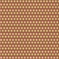 thumbnail image 1 of Ahgly Tapis de Zone Carré Orange Transitionnel Lavable en Machine, 6 Pieds Carré, 1 of 7