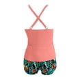 thumbnail image 4 of Maillots de Bain Tankini pour Femmes 2026 Décontractés, Modestes, à Col en V Profond, Haut Croisé avec Short de Bain, Maillots de Bain Deux Pièces pour Femmes, 4 of 5