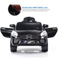 thumbnail image 4 of Costway 6V Kids Ride On Car RC Remote Control Battery Powered w/ LED Lights MP3 Black, 4 of 10