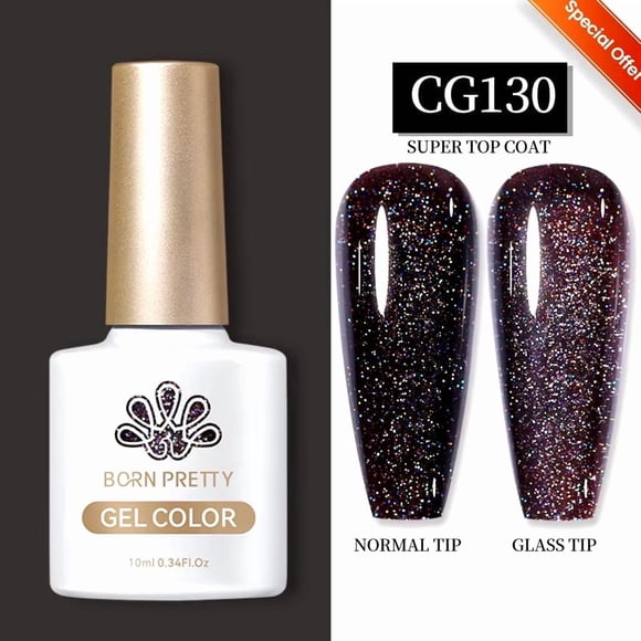 Milky Pink Semi-Permanent Rubber Base Gel Nail Polish - 15ml Soak-Off Self-Leveling UV/LED Glitter Varnish