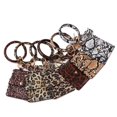 thumbnail image 2 of Wristlet Bracelet Keychain Circle Key Ring Pocket Credit Card Holder Circle Key Ring Tassel Keychains Bangle Purse for Women 33#, 2 of 6