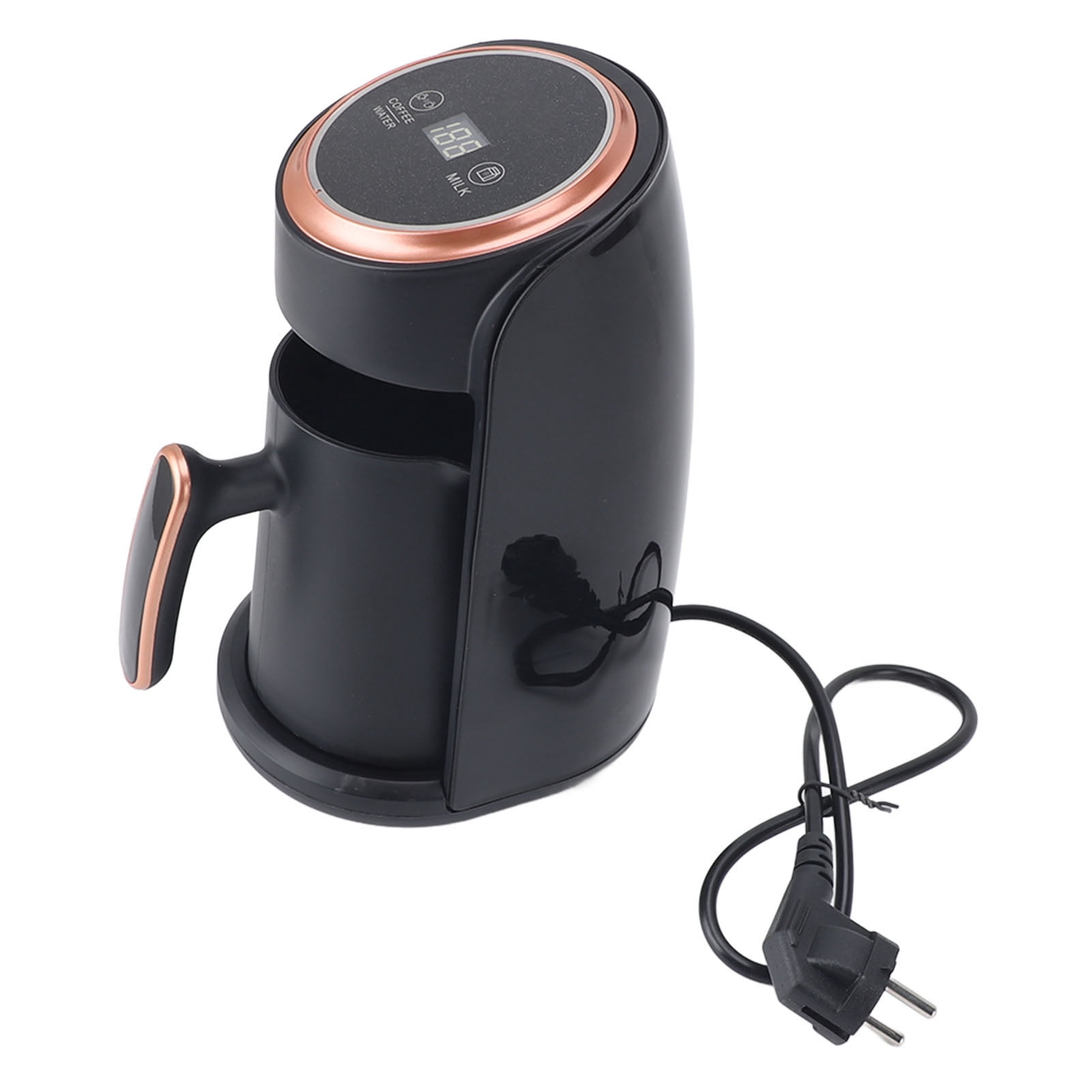 Turkish Coffee Maker Professional Efficient Fast Heating Automatic Turkish Coffee Machine for Home Travel Office 300ML 600W