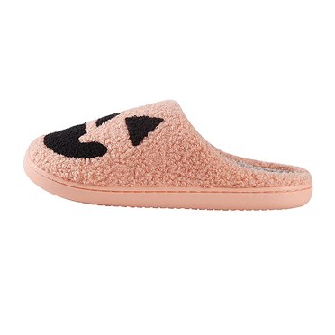 RKSTN Chaussons pour Femmes Halloween Citrouille Chauds en Coton d'Hiver Chaussons Couple Semelle Épaisse Chaussures Semelle Souple Épaissies et Antidérapantes, Chaussons pour Femmes Intérieur Extérieur