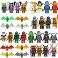 thumbnail image 1 of 24PCS Phantom Ninja Action Figures Building Blocks Set - Anime Series ABS Bricks Toy for Boys & Collectors, 1 of 5