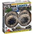 thumbnail image 1 of Bell + Howell Lampes à Disque Ardoise Lampes Solaires de Sentier Lot de 4, 1 of 1