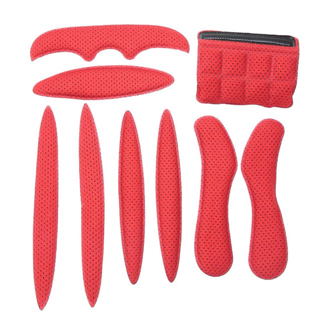 Peahefy Doublure de Casque Intérieure, Protection de Doublure de Casque, Baguette Magique de Casque Doublure Anti-collision Protection en Éponge avec Viscose