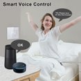 thumbnail image 4 of Riwcyla Smart WiFi Thermostat Voice Control 3A Digital Programmable LCD Display Touchscreen Underfloor Heating Temperature Controller Digital Intelligent Wall Thermostat for Water Heating Compatibl, 4 of 6