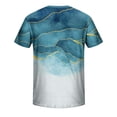 thumbnail image 4 of lcziwo Chemise pour Homme Grande Taille Manches Courtes T-Shirt Graphique à Imprimé 3D Hauts Moulants Décontractés Amples Col Ras du Cou Chandail Vêtements Tendance 2024, 4 of 5
