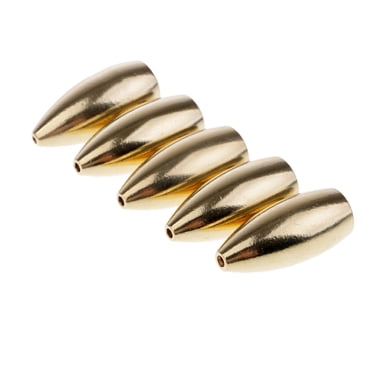 5pcs Copper Weight Sinkers /Copper Fishing Weights Sinker Bulk Sinker Weights 21g