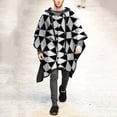 thumbnail image 1 of Qertyioot Hauts pour Hommes Mode Veste Décontractée Extérieur Manches Longues Manteau Chaud, 1 of 9