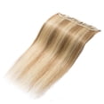 thumbnail image 3 of 100 % Remy Extensions de Cheveux Humains 3/4 Tête Complète Soyeuse Droite, 3 of 6