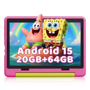 Kids Tablet,Android 15 Tablet with HD Display,10.1 inch,Parental Control & Kids Mode, Octa-Core, GMS Certified,20GB RAM 64GB ROM,