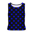 thumbnail image 2 of Plebaso Débardeurs d'Été Ajustés pour Femmes, T-Shirts Sans Manches à Col Rond Imprimés, Blouses Décontractées pour Femmes, 2 of 4