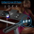 thumbnail image 4 of Gymax Tapis Roulant Électrique Pliant, Machine de Course de Designer Italien avec Ceinture de Fréquence Cardiaque, 4 of 10