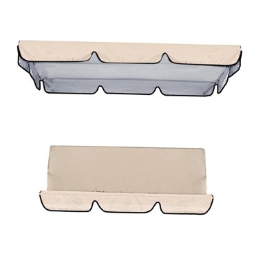 Ensemble de Balançoire Coussin de Balançoire de Patio pour l'Eau Siège de Balançoire pour Personne Beige
