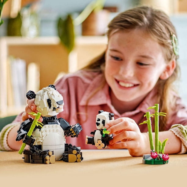 LEGO Creator 3 in 1 Wild Animals Panda Family - Building Toy with