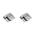 thumbnail image 4 of ZheElen Belt Clip Foldable Belt Buckle With Adjustable Buckle Clip For Easy Travel silver 2Set, 4 of 6